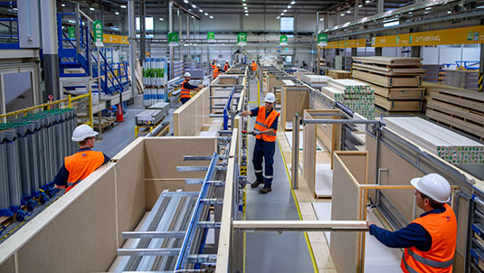 construction modulaire usine